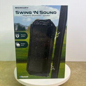 Swing N Sound Magnetic Bluetooth Speaker Weatherproof Wireless Portable